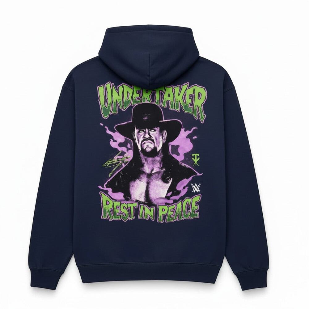 The Undertaker WWE Graphic Hoodie ~S-L~ - Picture 2 of 2